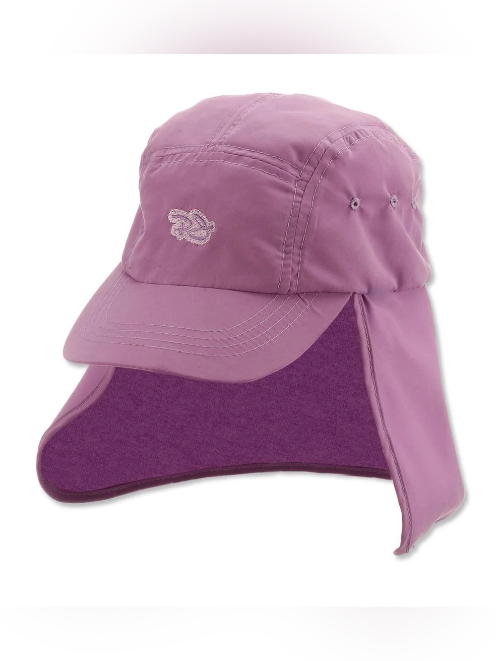 Panama Jack Kids Lavender Purple Sun Hat Neck Flap adjustable UPF50 Unisex 4-6X